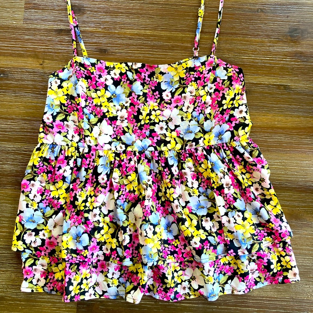 Forever 21 Floral Cami Tank 🌸